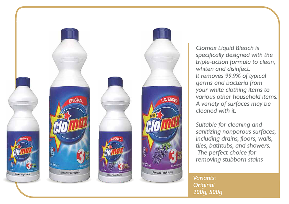 Clomax Liquid Bleach